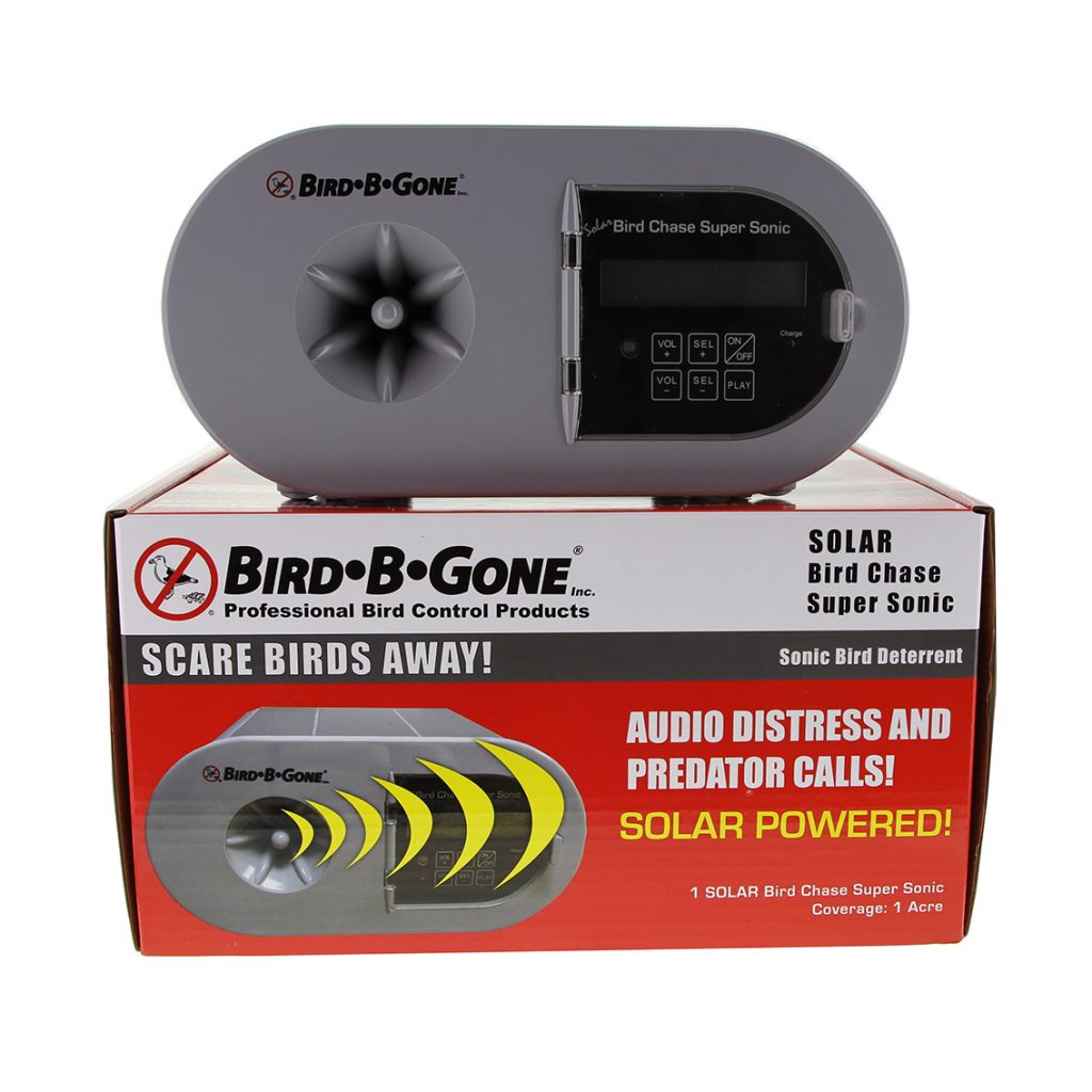 Solar Bird Chase - Audible Bird Scarer - Bird Control Australia