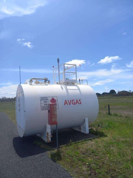 Bird Busta on storage fuel tank