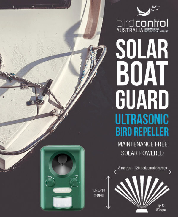 Solar Boat Guard Picture of label