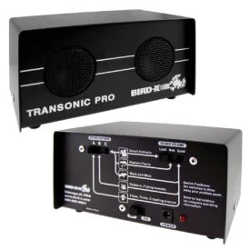 Front and back of transonic pro