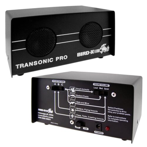 Front and back of transonic pro