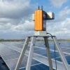 Ultimate laser Ultimate laser on roof top protecting solar panels